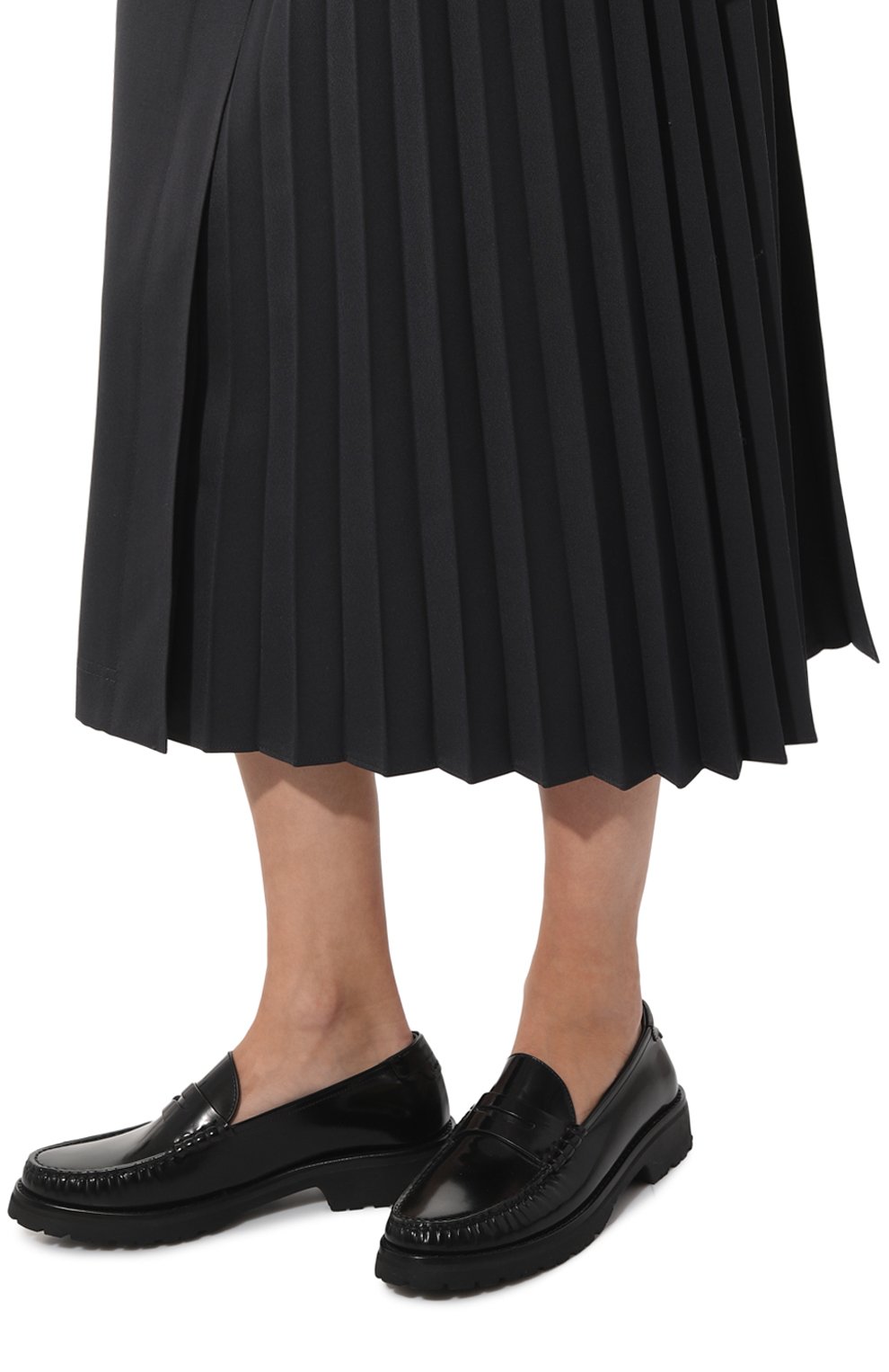 Кожаные пенни-лоферы SAINT LAURENT, арт. 716556/A09VV, фото 3