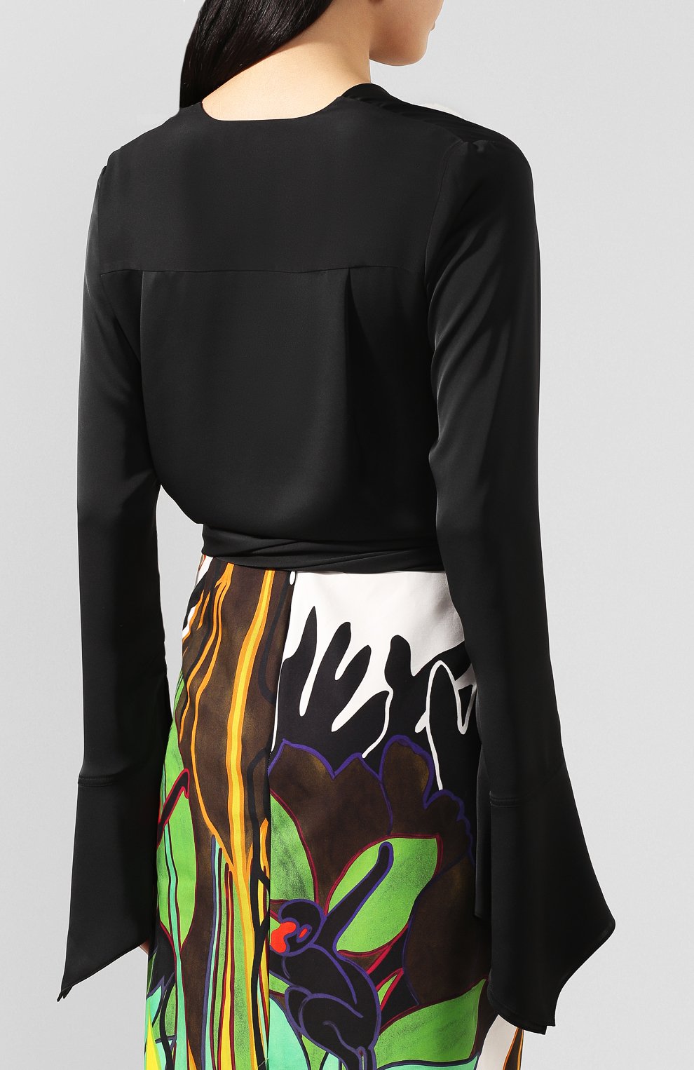 Атласная блузка LANVIN, арт. RW-T0680U-3950-E20, фото 4