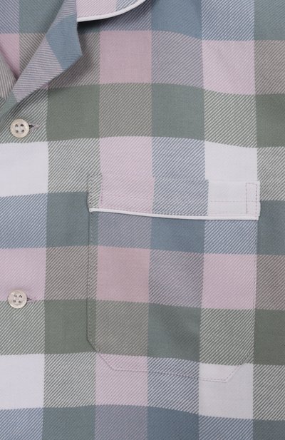 Хлопковая пижама DEREK ROSE разноцветного цвета по цене 22400 руб., арт. 7025-KELB045, фото 4 Хлопковая пижама DEREK ROSE, арт. 7025-KELB045, фото 4