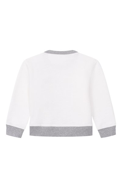 Свитшот из хлопка и льна BRUNELLO CUCINELLI, арт. BR831E502B, фото 2