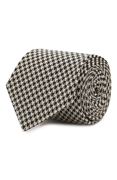 Галстук из смеси шелка и хлопка GUCCI, арт. 597110/4E829, фото 1