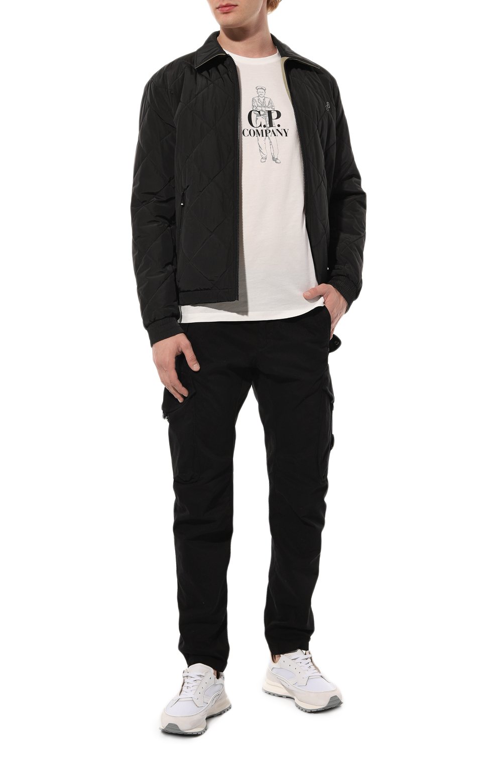 Хлопковые брюки-карго C.P. COMPANY, арт. 15CMPA058A005529G, фото 2