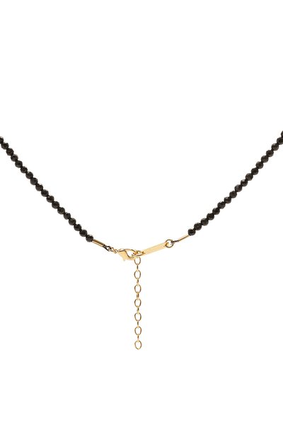 Колье HANKA_IN черного цвета по цене 17450 руб., арт. GIGI-CH-SPN-CZ-1M, фото 4 Колье HANKA_IN, арт. GIGI-CH-SPN-CZ-1M, фото 4