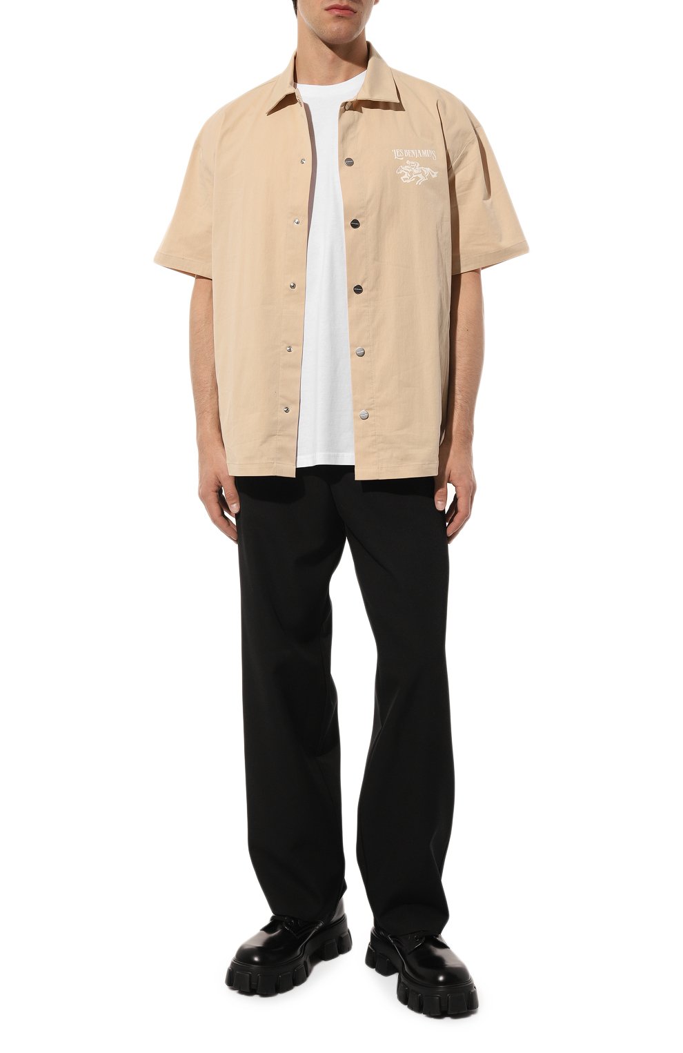 Хлопковая футболка LES BENJAMINS, арт. LB23SSH0EMUTS-018, фото 2