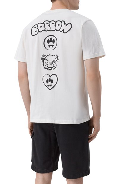 Хлопковая футболка BARROW, арт. S5BWMATH159, фото 4