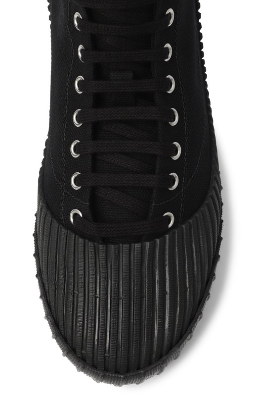 Текстильные кеды Riff Low Balmain FM1VI392/TCNS Чёрный  FM1VI392/TCNS Фото 6