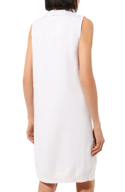 Хлопковое платье PRADA, арт. 133299-1YSX-F0964-211, фото 4
