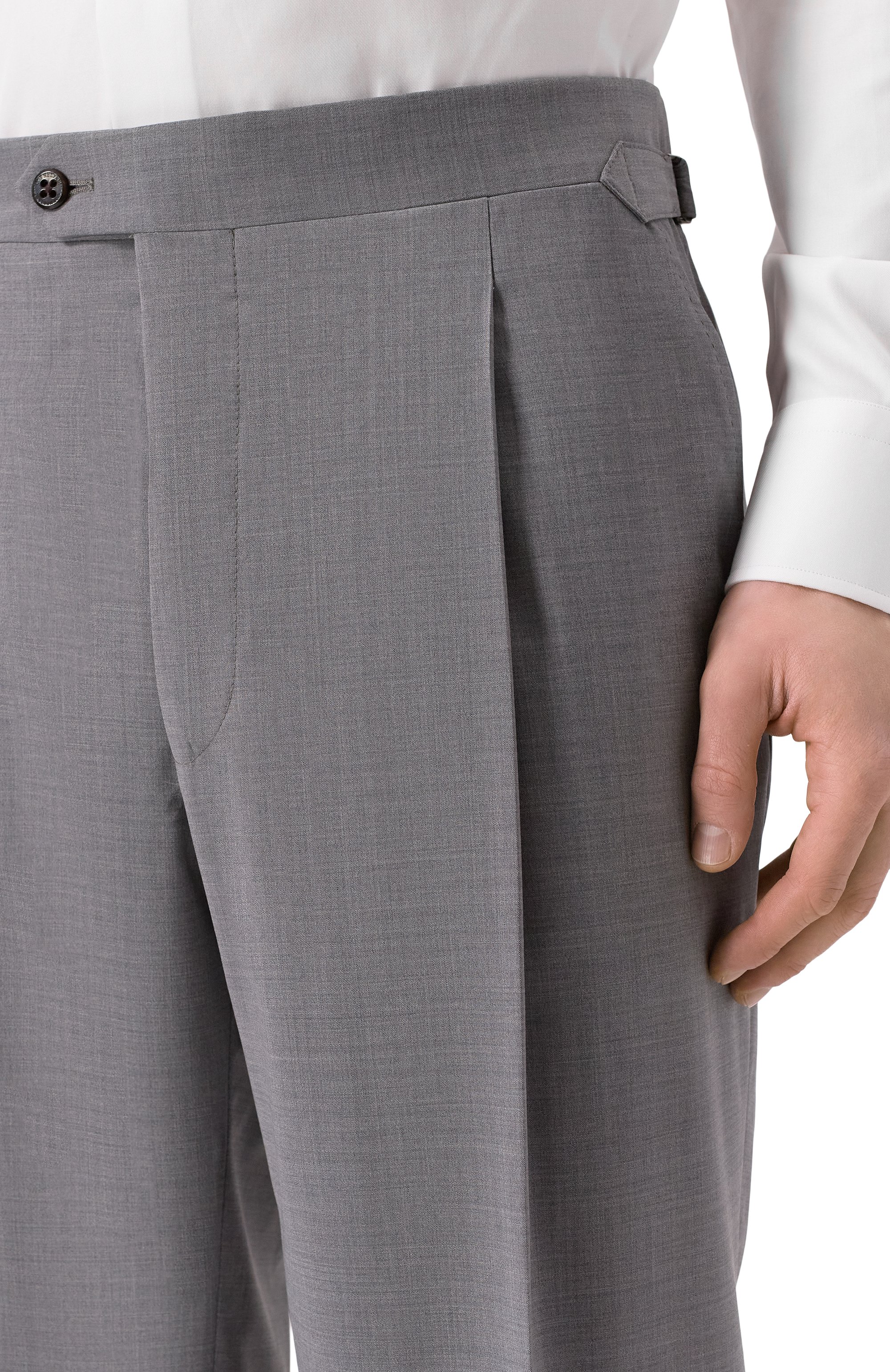 Шерстяные брюки CORNELIANI, арт. 274L26/2718563, фото 5