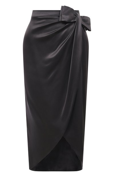 Женская атласная юбка VALENTINO, арт. 8B3RAEF0/8M6