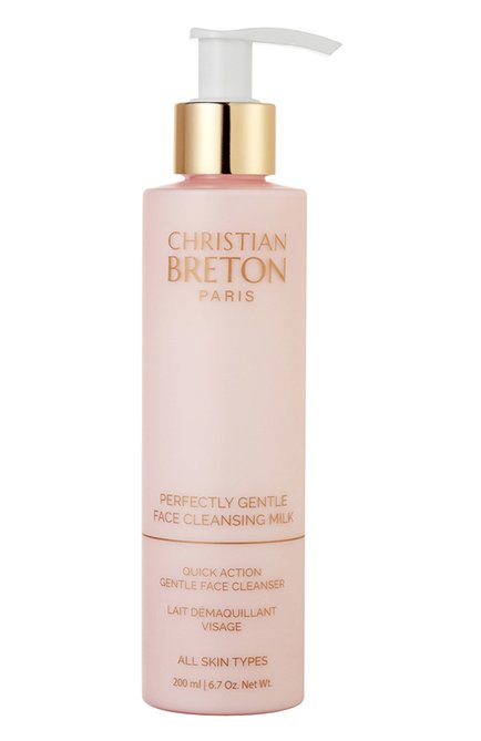 Очищающее молочко для лица (200ml) CHRISTIAN BRETON бесцветного цвета, арт. 3556500014209 | Фото 1 (Региональные ограничения белый список (Axapta Mercury): Не проставлено; Обьем косметики: 200ml; Нос: Не проставлено)