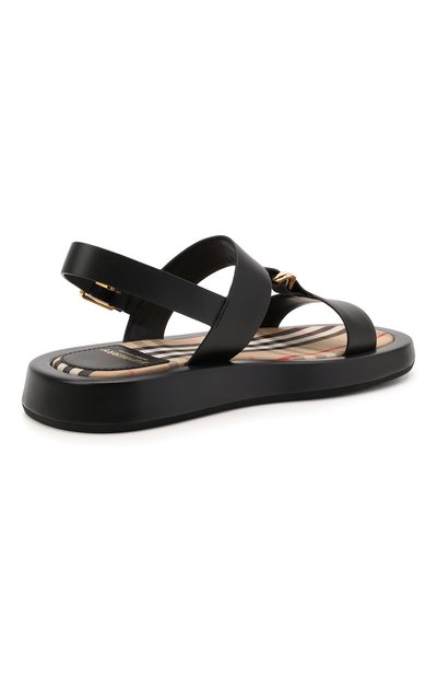 Кожаные сандалии BURBERRY, арт. 8037453, фото 4