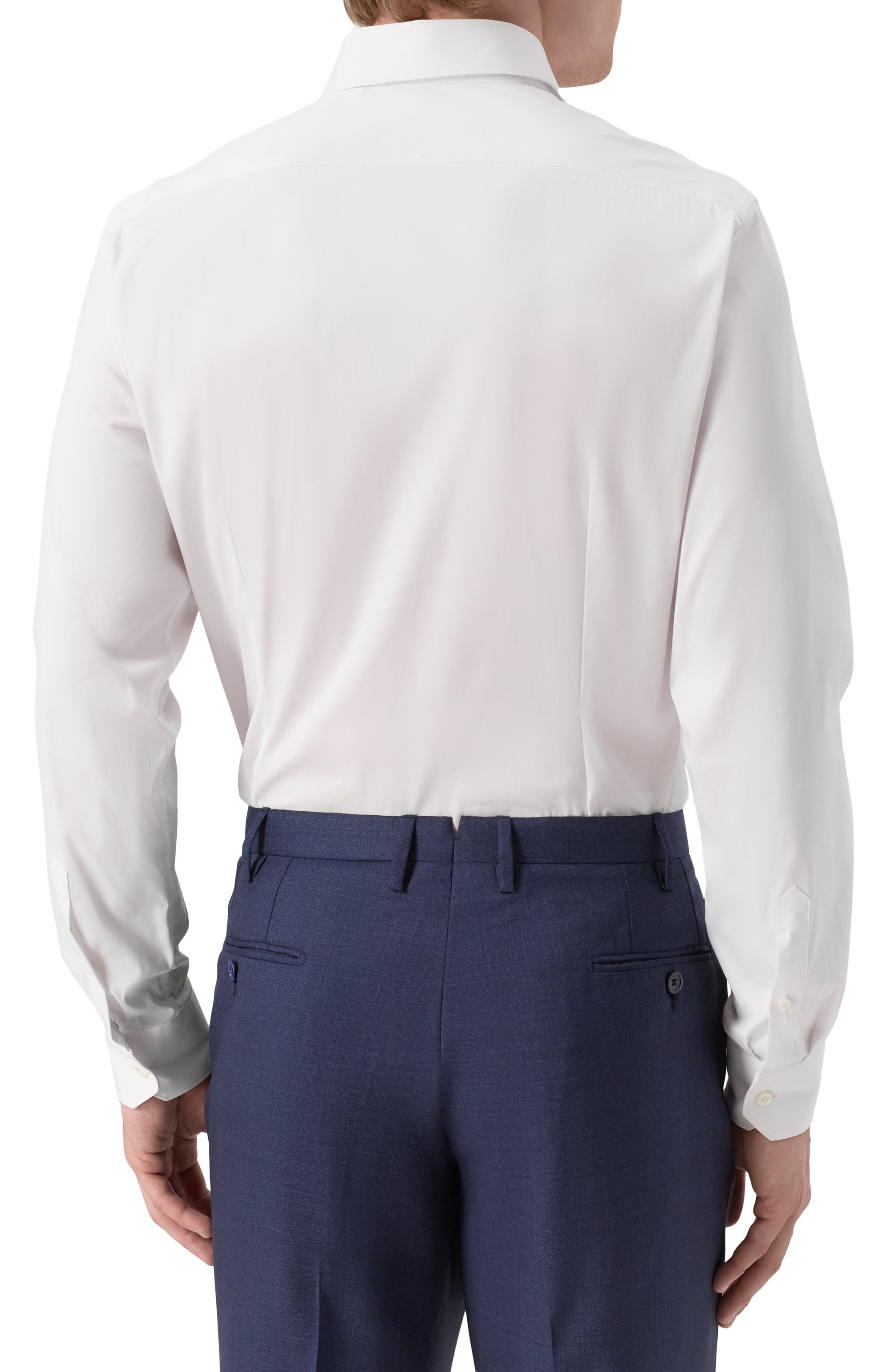 Хлопковая сорочка CORNELIANI, арт. 25P002-2511474, фото 4