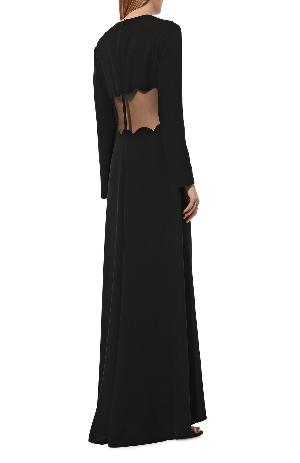 Шелковое платье VALENTINO, арт. 5B3VDJB01MM, фото 4