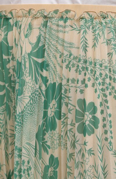 Плиссированная юбка REDVALENTINO зеленого цвета по цене 79700 руб., арт. XR3RAH29/69Y, фото 5 Плиссированная юбка REDVALENTINO, арт. XR3RAH29/69Y, фото 5