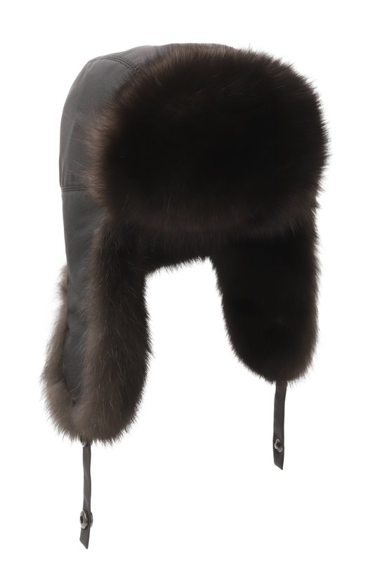 Шапка-ушанка Antistorm с отделкой из соболя Black Sable BS-MНASP-EB Серый BS-MНASP-EB