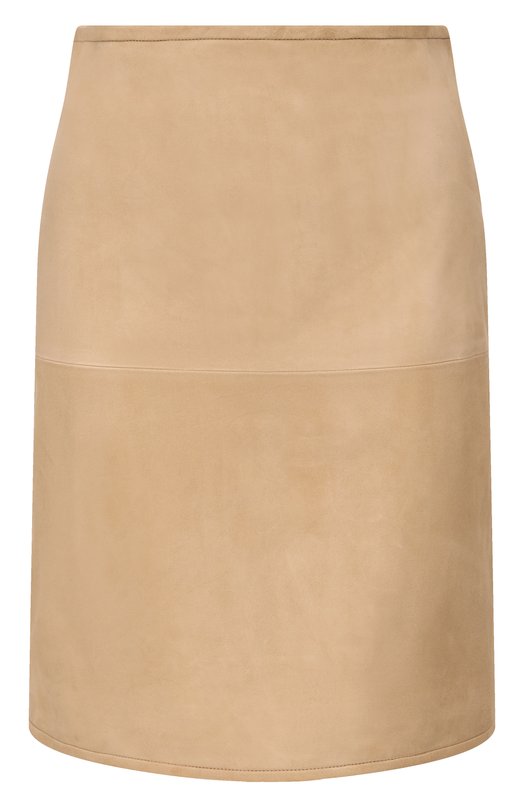 Замшевая юбка Loulou de Saison ENGEL Бежевый ENGEL