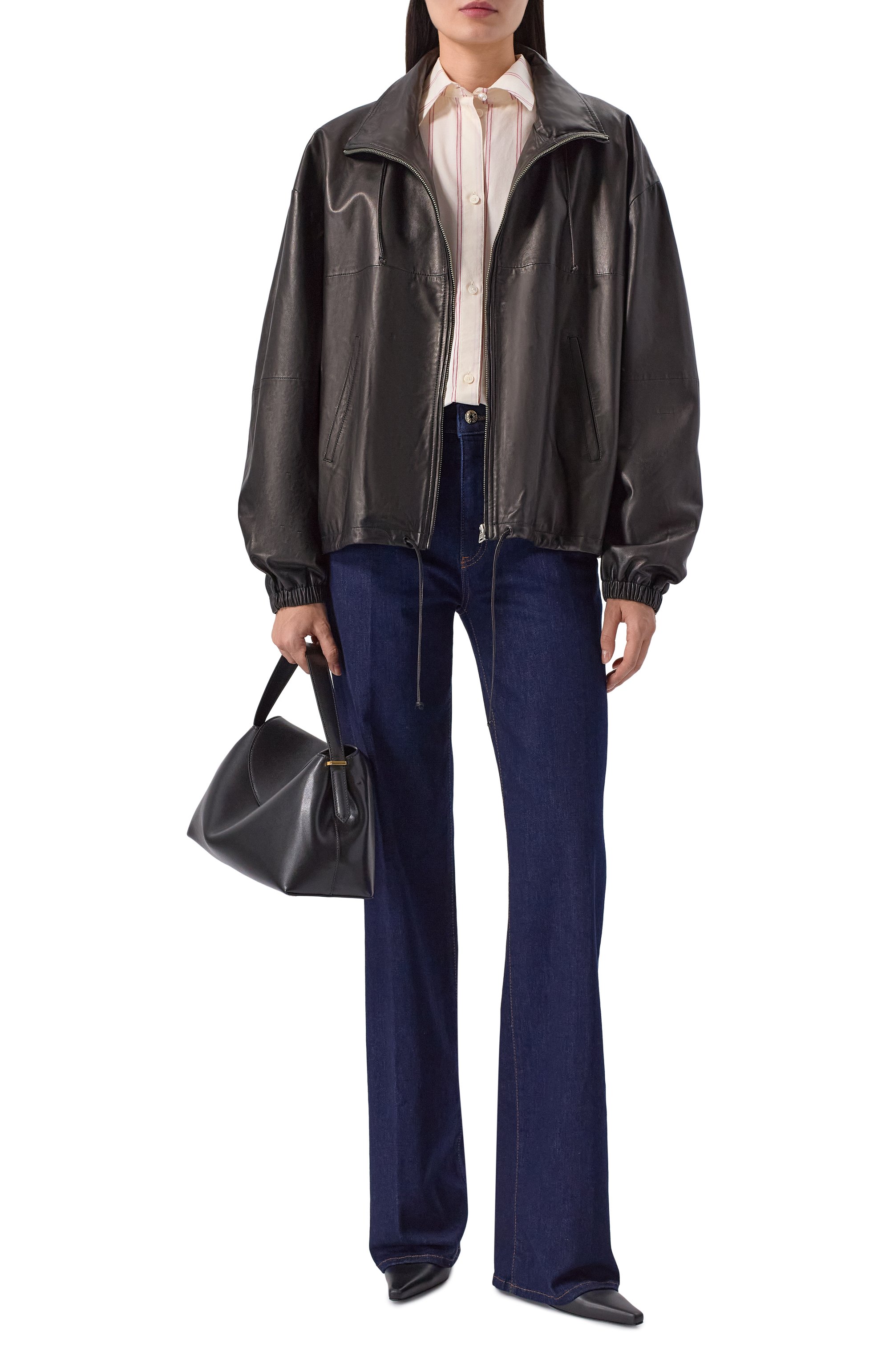 Кожаная куртка HAIKURE, арт. HEW09124PL006TP/J0RDAN NAPPA, фото 2