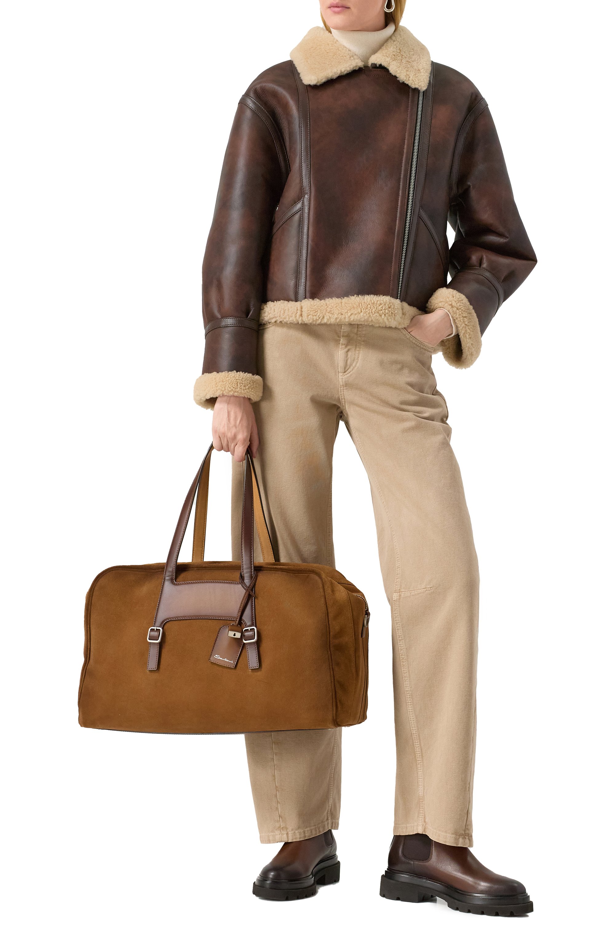 Сумка SANTONI, арт. UIBGA2569EN-FJNB, фото 7