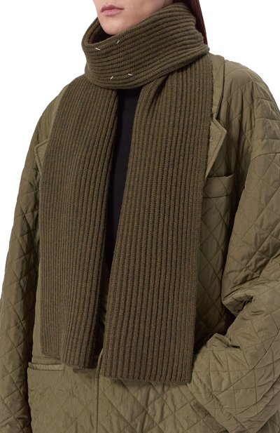 Шерстяной шарф MAISON MARGIELA, арт. S67TE0032/M13185, фото 3