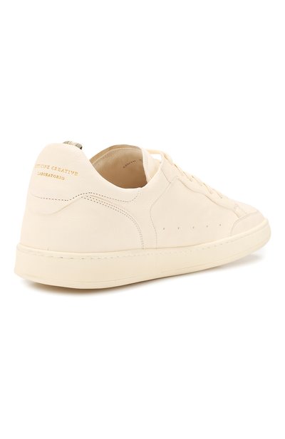 Кожаные кеды OFFICINE CREATIVE белого цвета по цене 47650 руб., арт. KAREEM/001/GIAN0, фото 4 Кожаные кеды OFFICINE CREATIVE, арт. KAREEM/001/GIAN0, фото 4