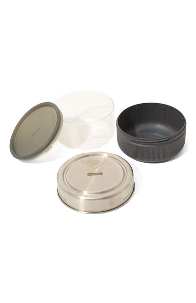 Чаша-контейнер PRADA серебряного цвета по цене 12000 руб., арт. 2UP003-2DMS-F0276-OOO, фото 5 Чаша-контейнер PRADA, арт. 2UP003-2DMS-F0276-OOO, фото 5