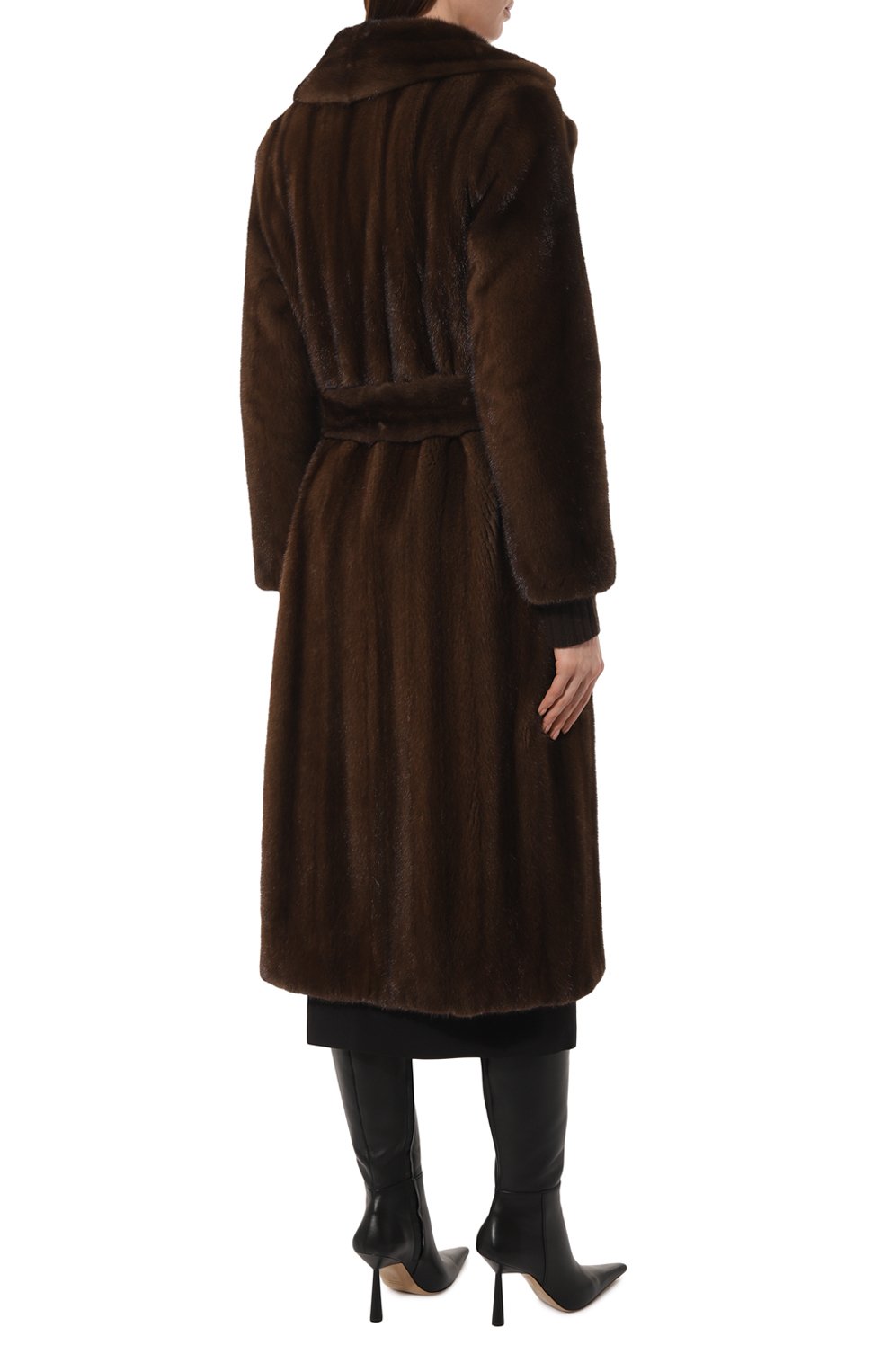 Шуба из меха норки GIULIA GURMAN, арт. CJ10240125DB5, фото 4