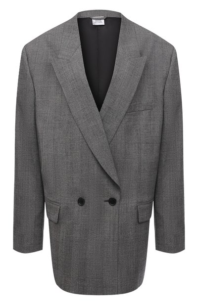 Женский шерстяной жакет VETEMENTS, арт. WE51JA500W 1207/GREY CHECK