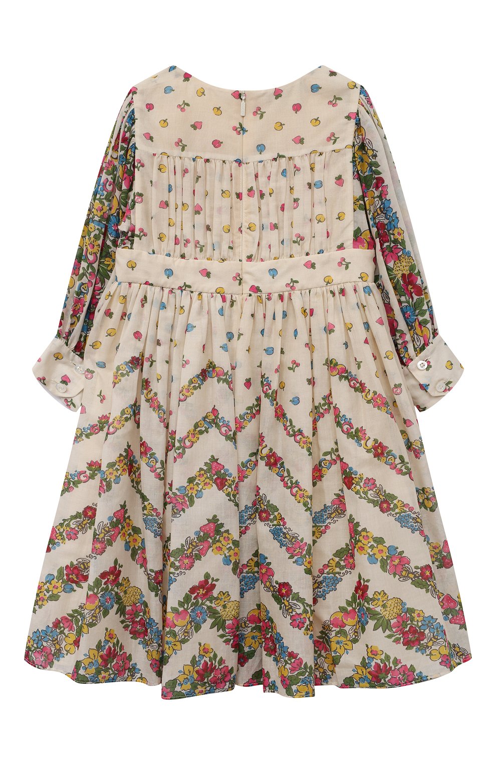 Хлопковое платье GUCCI, арт. 604637 ZADLY, фото 2