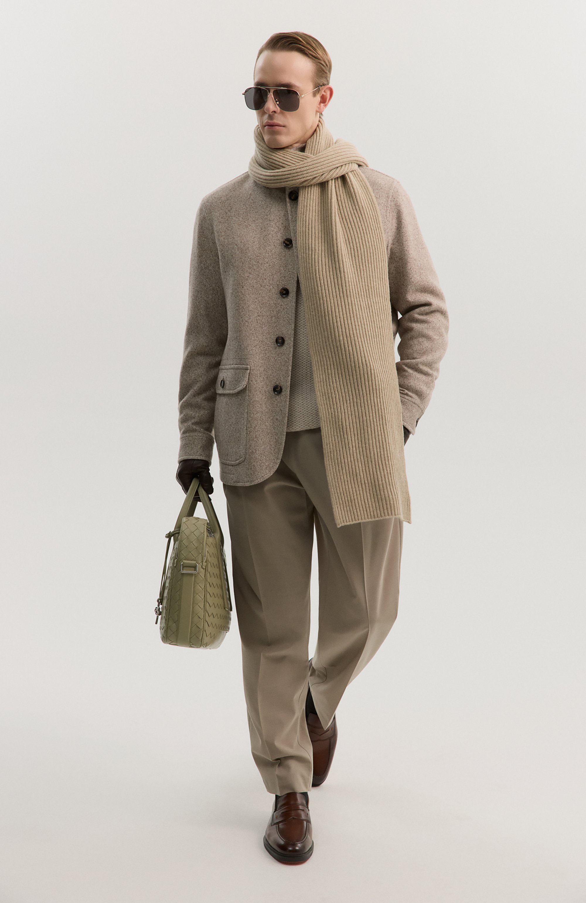 Шерстяной шарф MAISON MARGIELA, арт. S67TE0032/M13185, фото 6