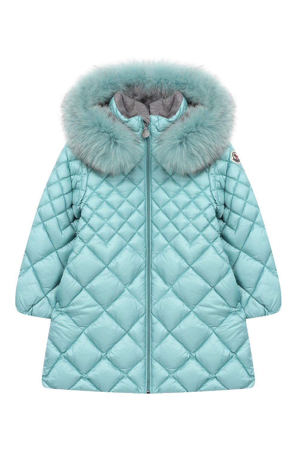 Стеганое пальто на молнии с капюшоном MONCLER ENFANT, арт. D2-951-49932-25-53048, фото 1