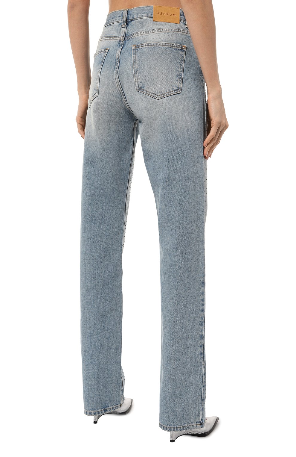 Джинсы rhinestones FLASHIN, арт. SS24JRS, фото 4