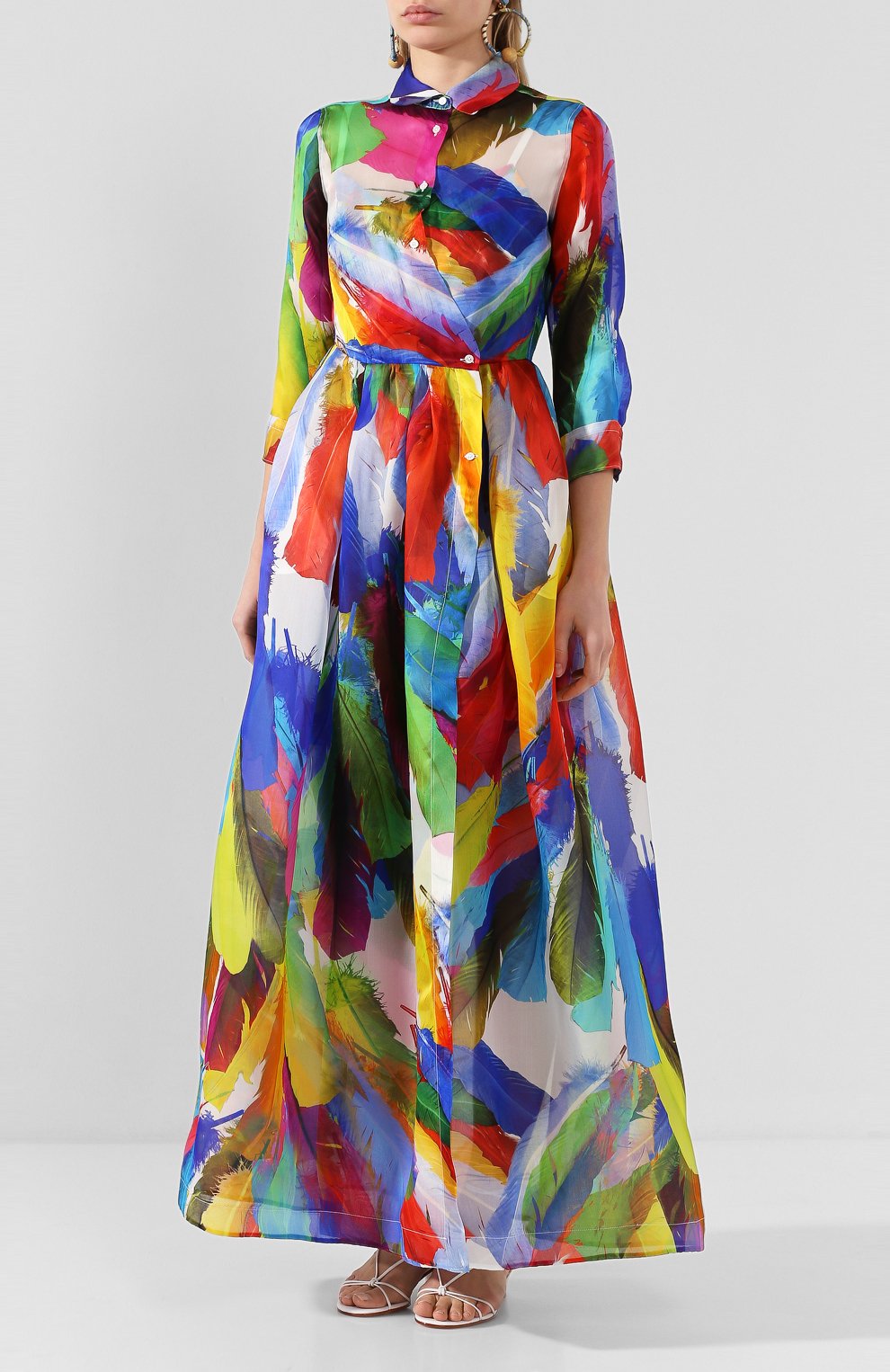 Шелковое платье SARA ROKA, арт. ELENAL0NGS/35-SS2030, фото 3