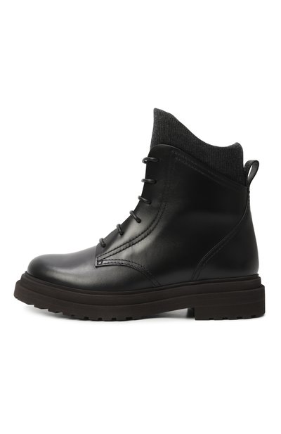 Кожаные ботинки BRUNELLO CUCINELLI, арт. MZ0LG3037P, фото 4