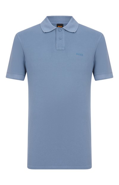 Мужское хлопковое поло BOSS ORANGE, арт. 50507813