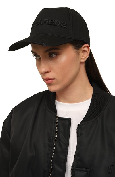 Хлопковая бейсболка DSQUARED2, арт. BCW0028 05C00001, фото 2