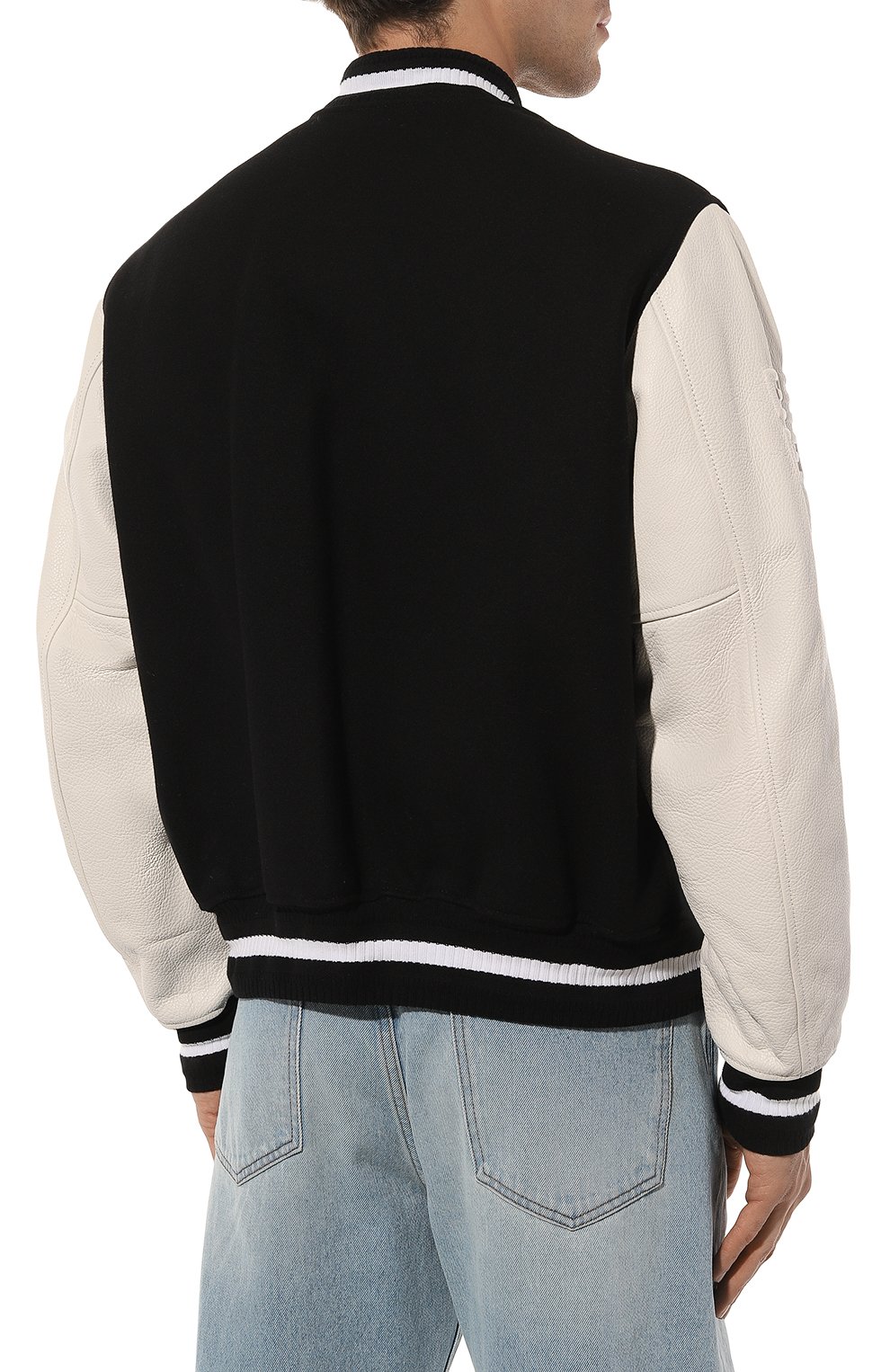 Комбинированный бомбер GIVENCHY, арт. BM011S6Y16, фото 4