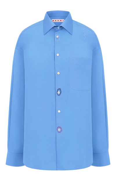 Женская хлопковая рубашка MARNI, арт. CAMA0631S1/TCY67