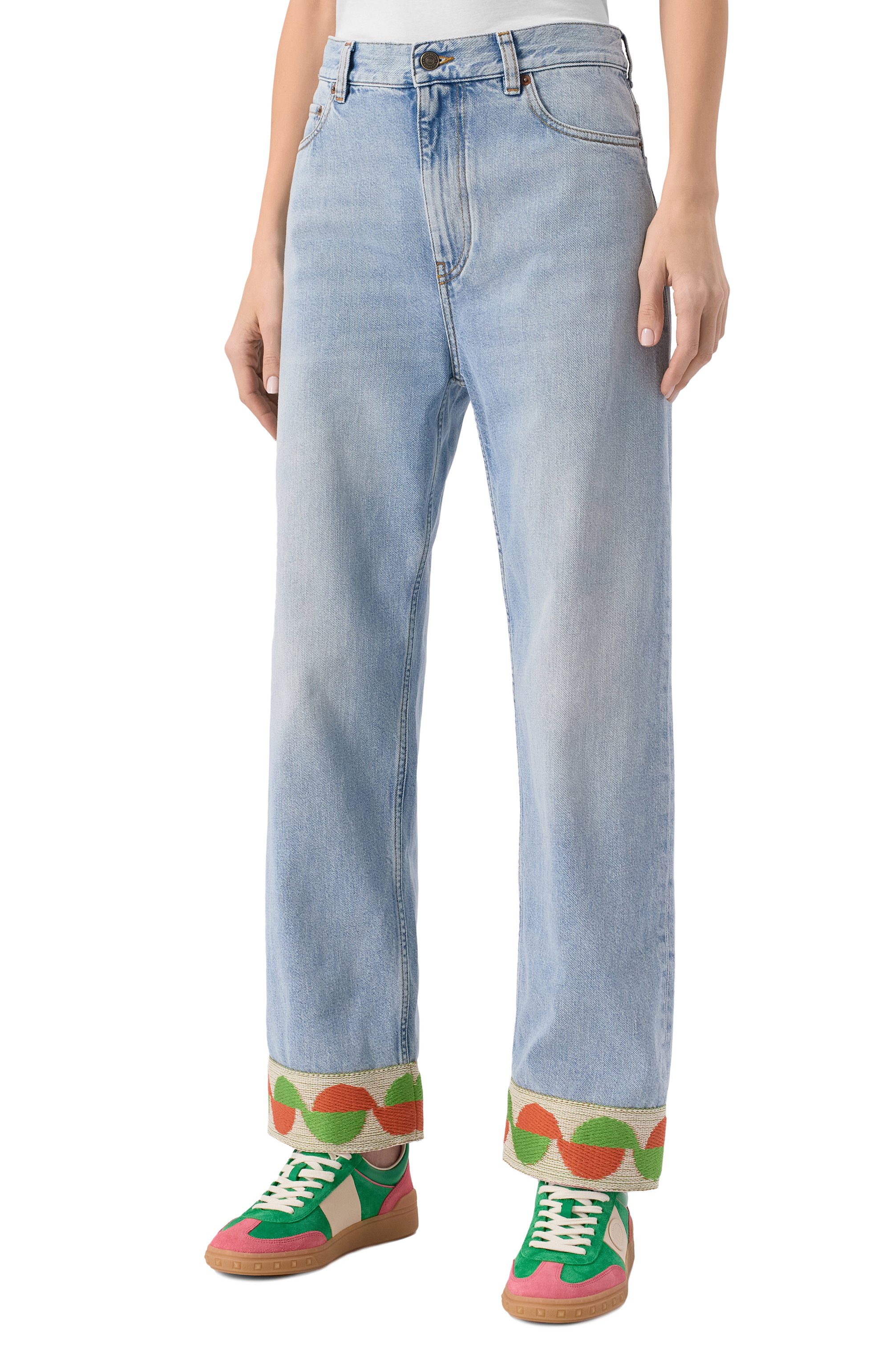 Джинсы VALENTINO, арт. 6B3DD18Y94W, фото 3