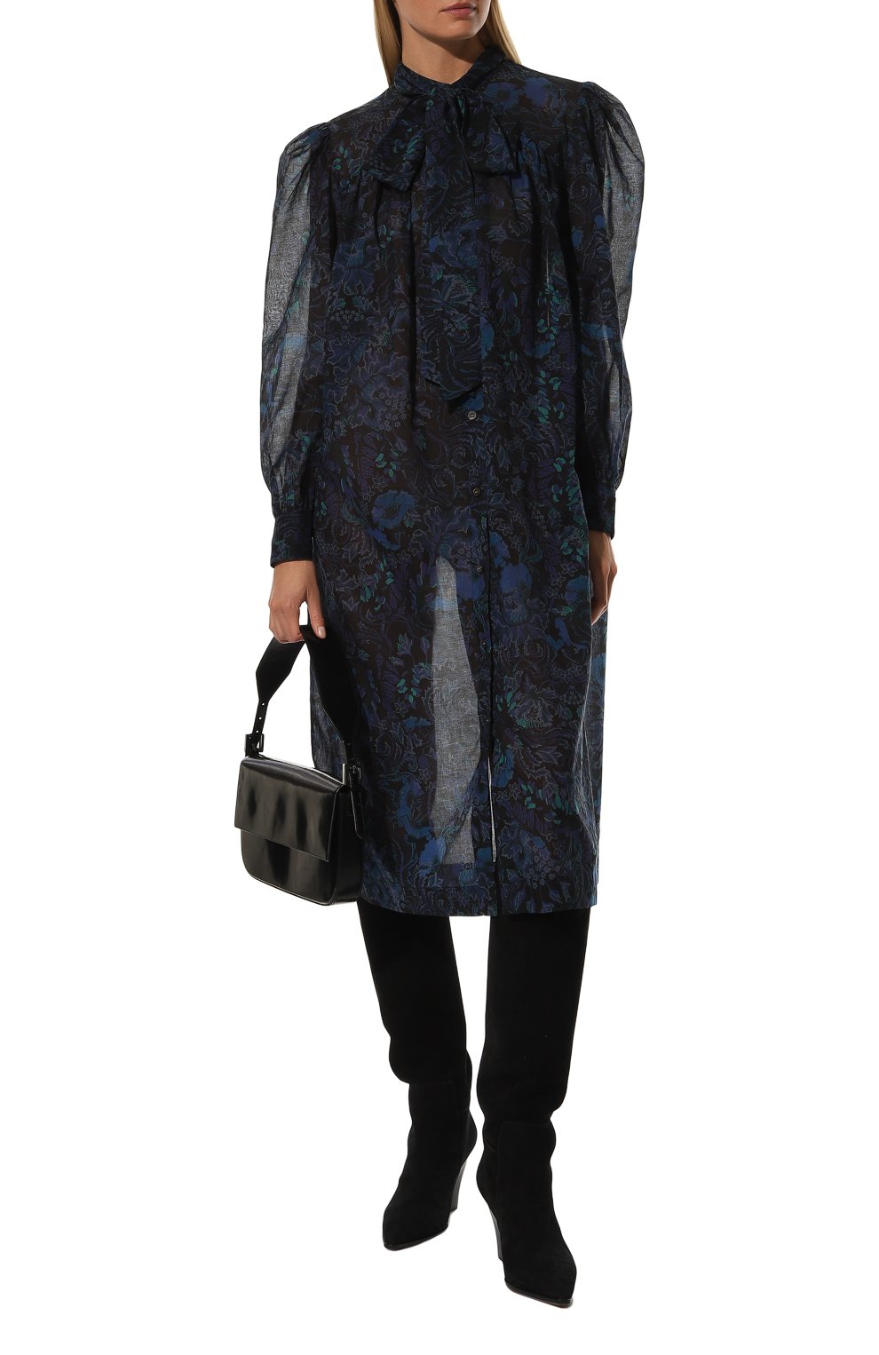 Хлопковое платье DRIES VAN NOTEN, арт. 222-031014-5130, фото 2
