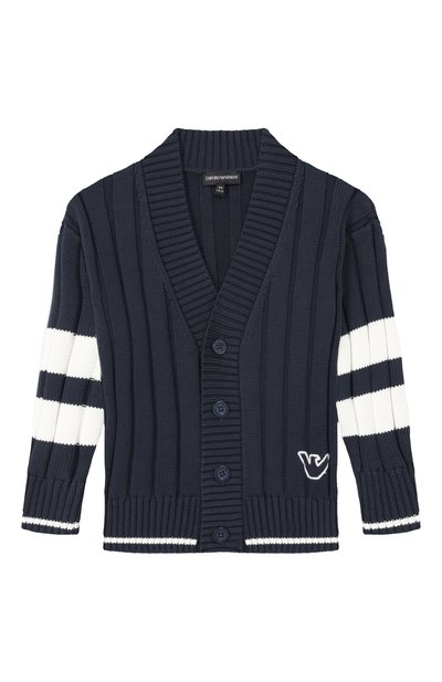 Хлопковый кардиган EMPORIO ARMANI, арт. EB001241/AF23416