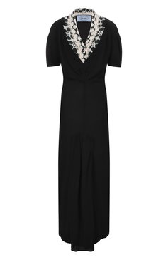 Комбинированное платье PRADA, арт. P3F93-1ZP0-F0EGW, фото 1