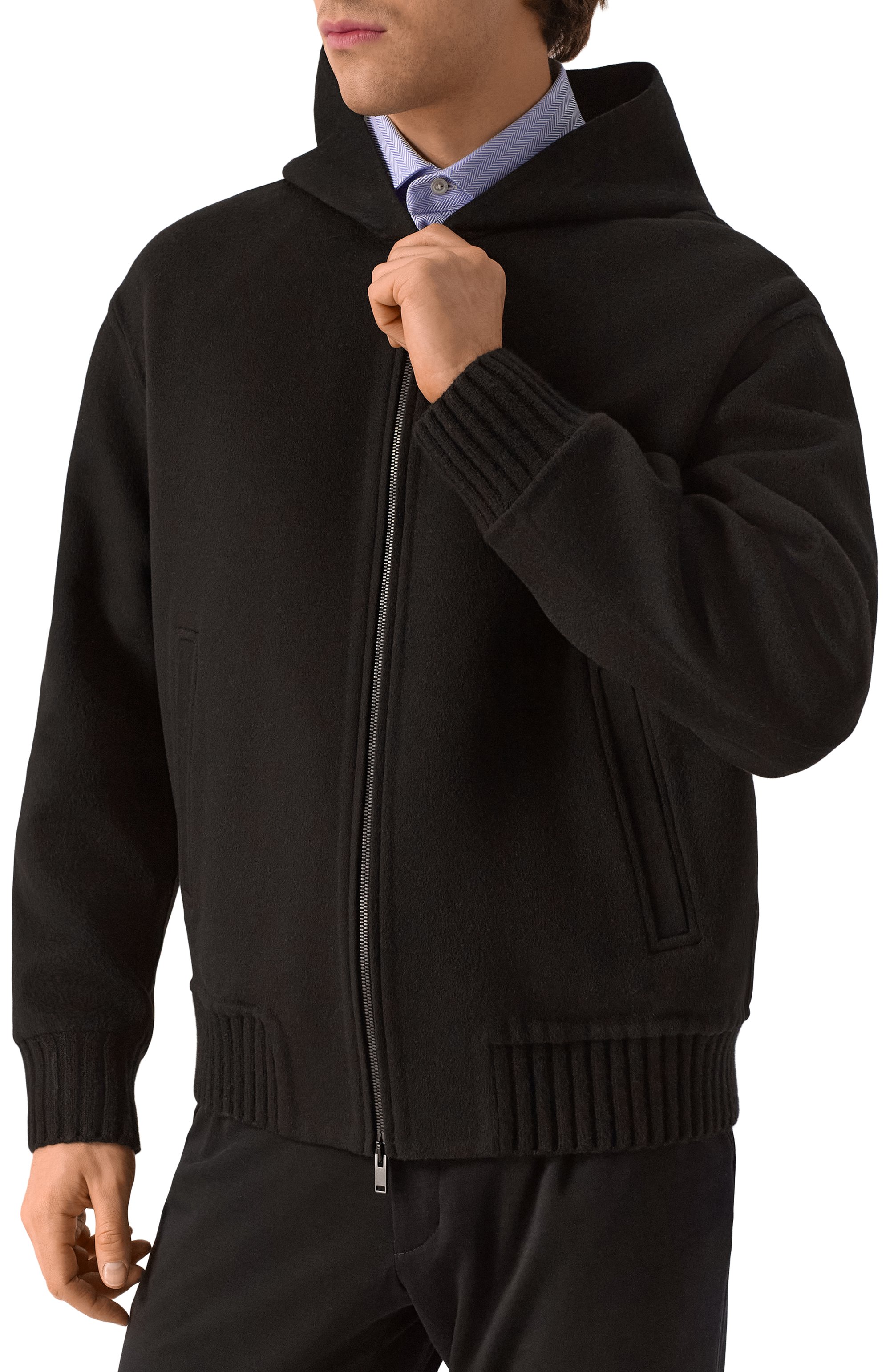 Кашемировый бомбер MVST, арт. TXTRECK-ES4115-2/LC1598, фото 3