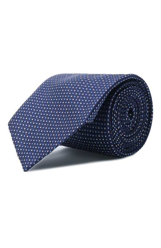 Шелковый галстук Kiton UCRVKLC08L44 Синий UCRVKLC08L44