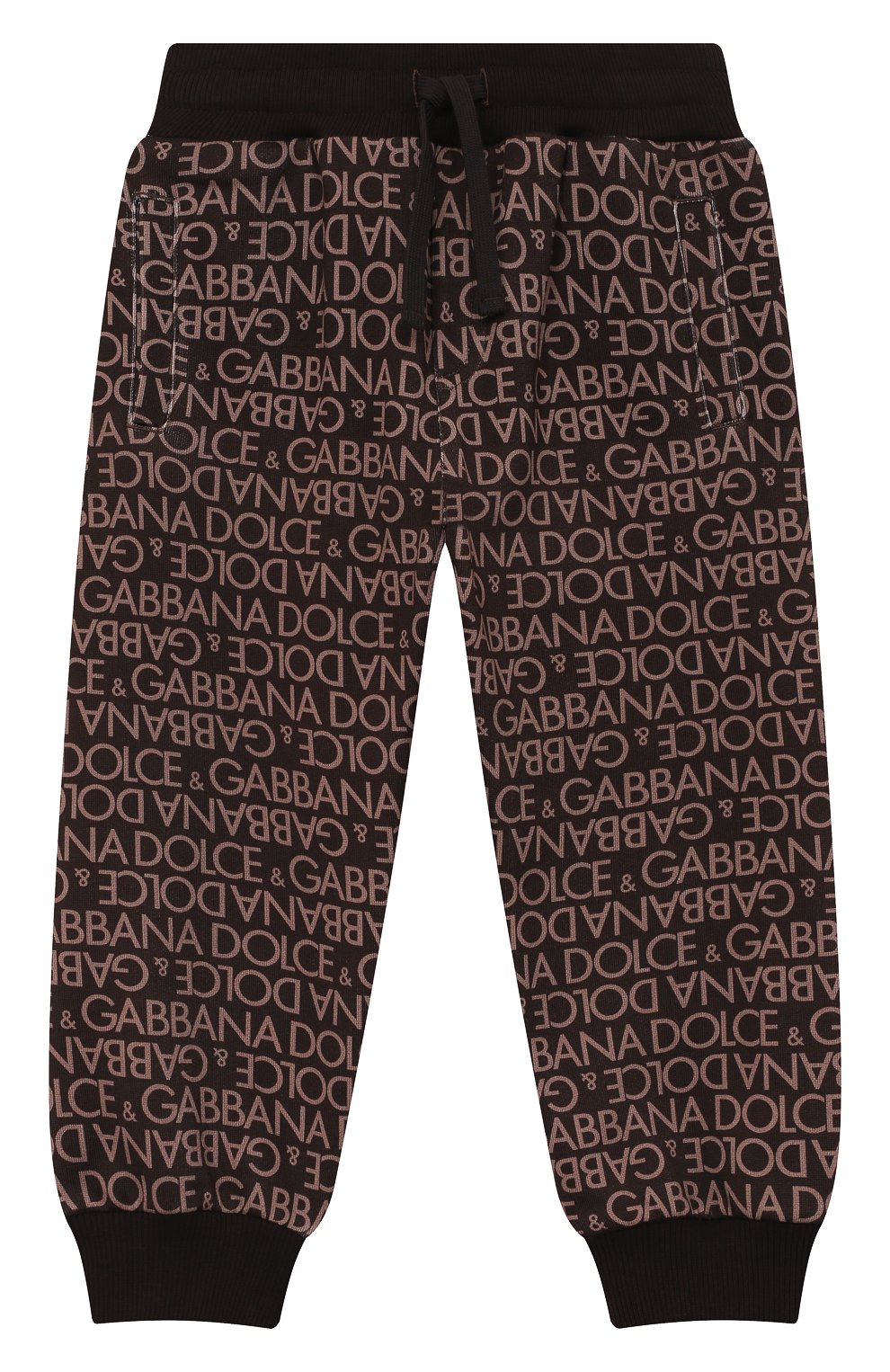 Хлопковые джоггеры DOLCE & GABBANA, арт. L4JPFE/HS7MN/2-6, фото 1