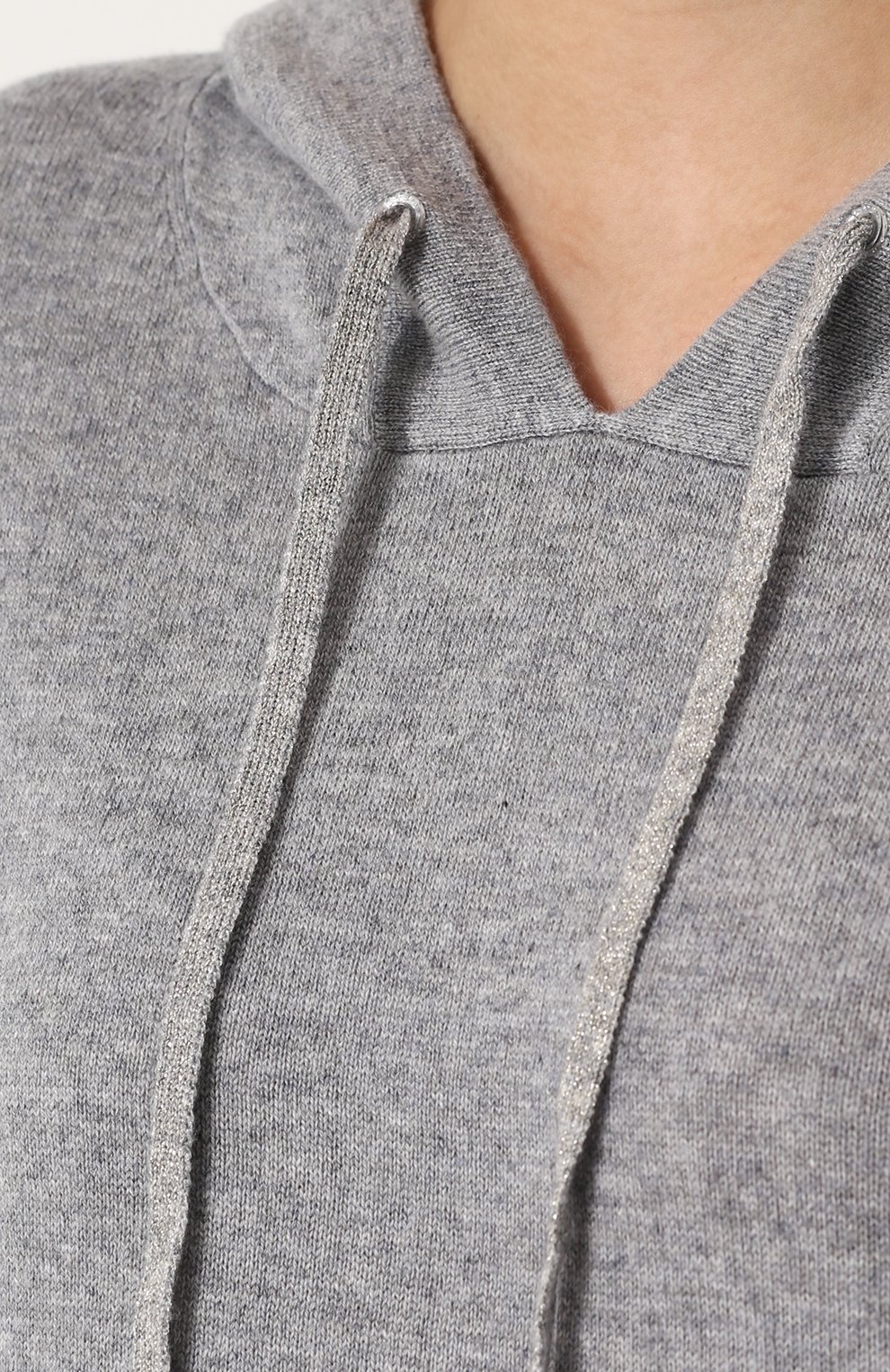 Однотонная вязаная толстовка с капюшоном FTC, арт. 706-0130, фото 5