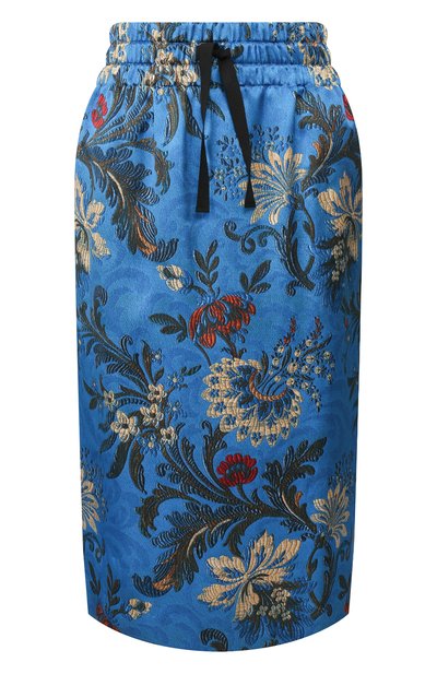 Женская шелковая юбка DRIES VAN NOTEN, арт. 201-10895-9413