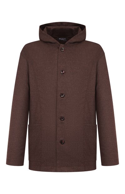 Мужская шерстяная рубашка KITON, арт. UMCLUCAK0124G07