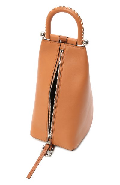 Сумка wedge small JW ANDERSON коричневого цвета по цене 89950 руб., арт. HB0368 LA0019, фото 4 Сумка wedge small JW ANDERSON, арт. HB0368 LA0019, фото 4