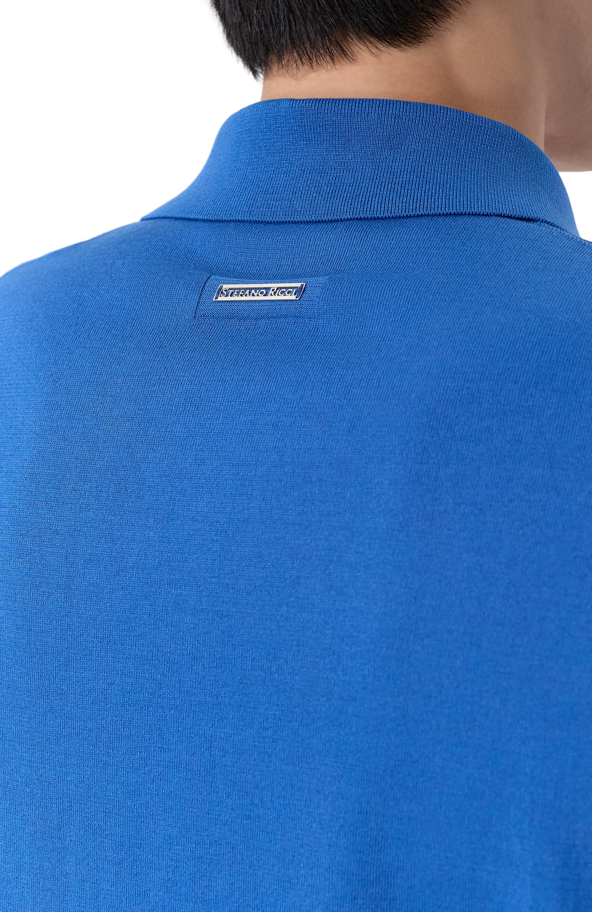 Поло из шелка и хлопка STEFANO RICCI, арт. K818110P13/F26176, фото 5