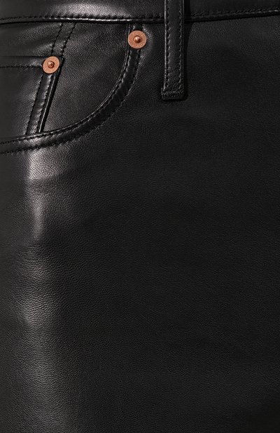 Кожаная юбка ACNE STUDIOS, арт. AF0072, фото 5